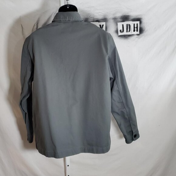 H&M Army Green Canvas Chore Jacket Men's sz M - Picture 4 of 16